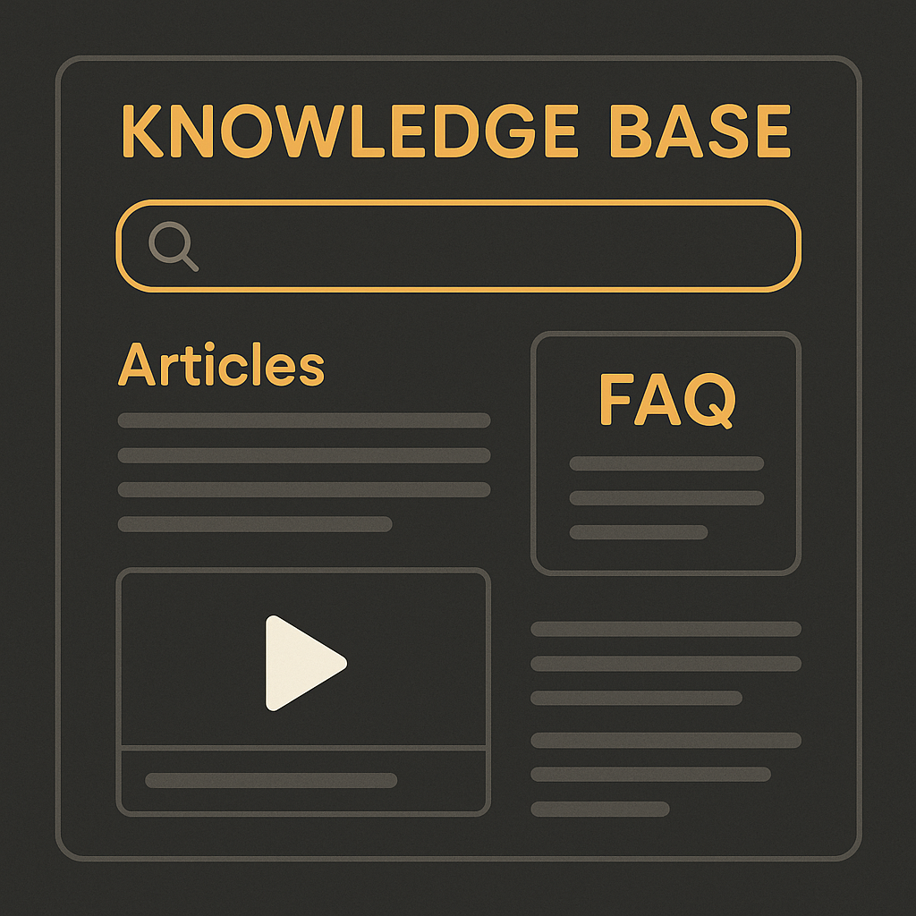 1. Build a Comprehensive Self-Service Knowledge Base